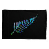 NEW ZEALAND FERN EINFACHE PAUA KISSENBEZUG (Rückseite)