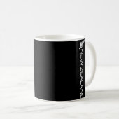 New Zealand Fern Flag Athletic Srts Vertical Style Kaffeetasse (VorderseiteRechts)