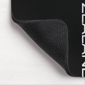 New Zealand Fern Flag Athletic Srts Vertical Style Mousepad (Ecke)