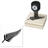 NEW ZEALAND FERN GUMMISTEMPEL (Stempel)