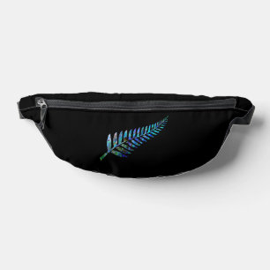 NEW ZEALAND FERN PAUA BAUCHTASCHE