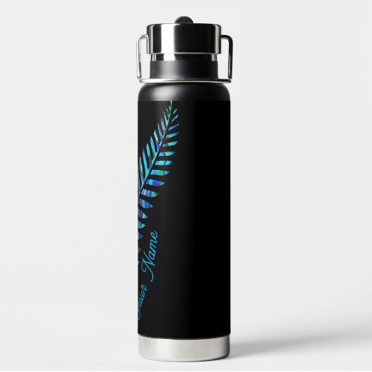 NEW ZEALAND FERN PAUA WASSERFLASCHE TRINKFLASCHE (Hinten)