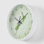 NEW ZEALAND FERNS CLOCK UHR (Winkel)