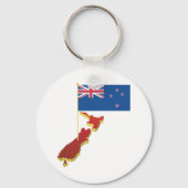 New Zealand Flag Keychain Schlüsselanhänger (Vorderseite)