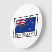 New Zealand Große Wanduhr (Winkel)