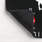 New Zealand Is Calling And I Must Go, Zealand Funn Mousepad (Ecke)