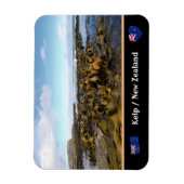 New Zealand, Kelp Coast - Curio Bay /The Catlins Magnet (Vertikal)
