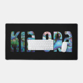 NEW ZEALAND KIA ORA GREETING PAUA SCHREIBTISCHUNTERLAGE (Tastatur & Maus)