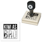 NEW ZEALAND KIWI ALS BRO GUMMISTEMPEL (Stempel)