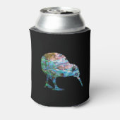 NEW ZEALAND KIWI ALS BRO PAUA DOSENKÜHLER (Kanne Rückseite)