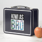 NEW ZEALAND KIWI ALS BRO PAUA METALL BROTDOSE (Beispiel)
