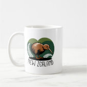 New Zealand Kiwi Bird Kaffeetasse (Links)