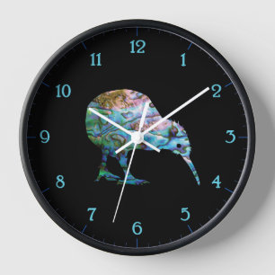 NEW ZEALAND KIWI BIRD PAUA UHR