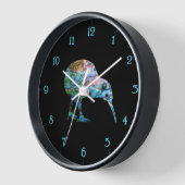 NEW ZEALAND KIWI BIRD PAUA UHR (Winkel)
