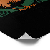 New Zealand Kiwi Bird Poster (Ecke)