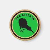 New Zealand & Kiwi Bird - Royal Kiwi Design Magnet (Vorne)