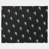 NEW ZEALAND KIWI EINFACH PAUA FLEECEDECKE (Vorderseite (Horizontal))