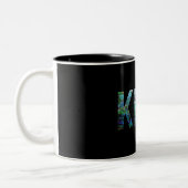 NEW ZEALAND KIWI EINFACH PAUA ZWEIFARBIGE TASSE (Links)