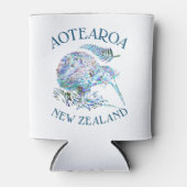 NEW ZEALAND KIWI FERN PAUA CAN COOLER DOSENKÜHLER (Vorderseite)