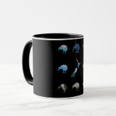 NEW ZEALAND KIWI FERN PAUA TASSE (Vorderseite Links)
