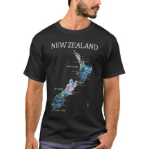 NEW ZEALAND KIWI MAP