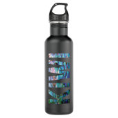NEW ZEALAND KIWI PAUA 710 ML WASSERFLASCHE EDELSTAHLFLASCHE (Vorderseite)