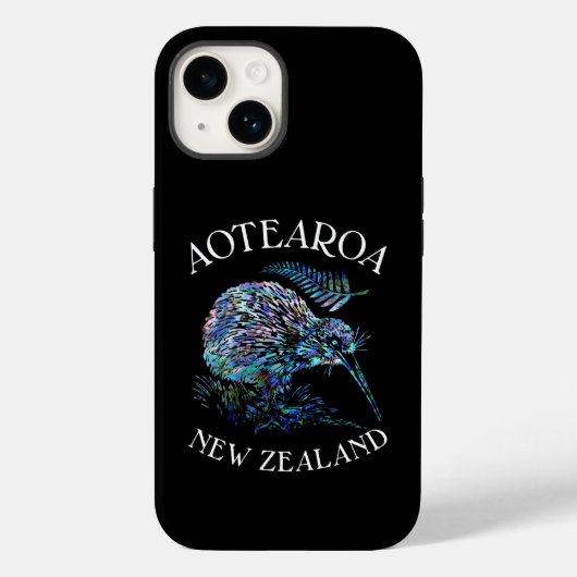 NEW ZEALAND KIWI PAUA Case-Mate iPhone HÜLLE (Rückseite)