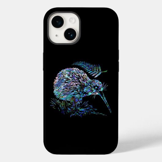 NEW ZEALAND KIWI PAUA Case-Mate iPhone HÜLLE (Rückseite)