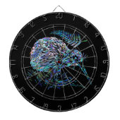 NEW ZEALAND KIWI PAUA DARTBOARD DARTSCHEIBE (vorne)