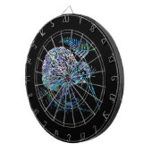 NEW ZEALAND KIWI PAUA DARTBOARD DARTSCHEIBE (Vorderseite rechts)