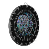 NEW ZEALAND KIWI PAUA DARTBOARD DARTSCHEIBE (Vorderseite Links)