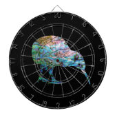 NEW ZEALAND KIWI PAUA DARTBOARD DARTSCHEIBE (vorne)