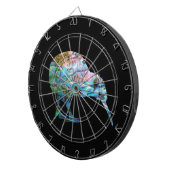 NEW ZEALAND KIWI PAUA DARTBOARD DARTSCHEIBE (Vorderseite rechts)