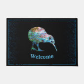 NEW ZEALAND KIWI PAUA DOORMAT FUßMATTE (Vorderseite)