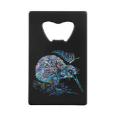 NEW ZEALAND KIWI PAUA GELDBEUTEL FLASCHENÖFFNER (Vorderseite)