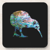 NEW ZEALAND KIWI PAUA GETRÄNKEUNTERSETZER (Vorderseite)