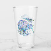 NEW ZEALAND KIWI PAUA GLASS GLAS (Vorderseite)