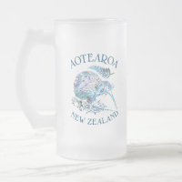 NEW ZEALAND KIWI PAUA GLASS