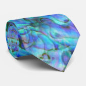 NEW ZEALAND KIWI PAUA KRAWATTE (Gerollt)