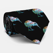 NEW ZEALAND KIWI PAUA KRAWATTE (Gerollt)