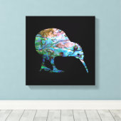 NEW ZEALAND KIWI PAUA LEINWANDDRUCK (Insitu (Holzboden))