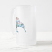 NEW ZEALAND KIWI PAUA MATTGLAS BIERGLAS (Vorderseite Links)