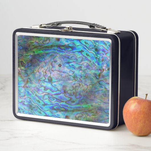 NEW ZEALAND KIWI PAUA METALL BROTDOSE (Beispiel)