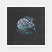 NEW ZEALAND KIWI PAUA NAPKIN SERVIETTE (Vorderseite)