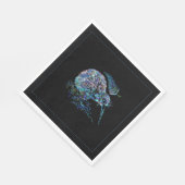 NEW ZEALAND KIWI PAUA NAPKIN SERVIETTE (Ecke)