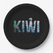 NEW ZEALAND KIWI PAUA PAPPTELLER (Vorderseite)