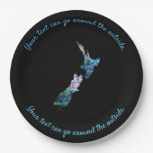 NEW ZEALAND KIWI PAUA ZOLLBAR PAPPTELLER (Vorderseite)