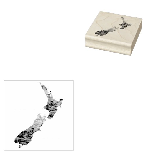 NEW ZEALAND KIWI RUBBER BRIEFMARKE GUMMISTEMPEL (Stempel)