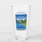 NEW ZEALAND KIWI SÜDINSEL GLAS (Vorderseite)