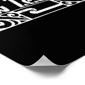 New Zealand Maori Flag Poster (Ecke)